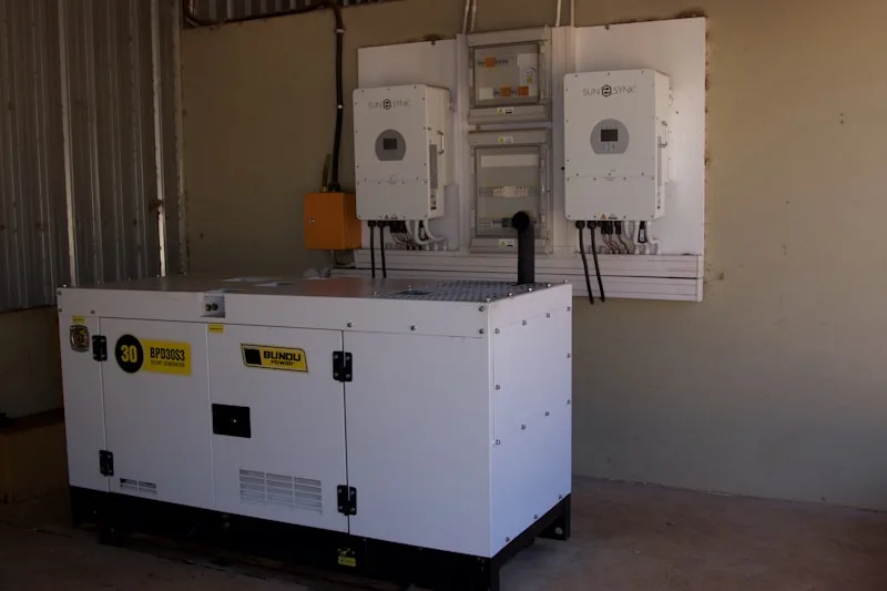 Home generator and battery backup unit installation